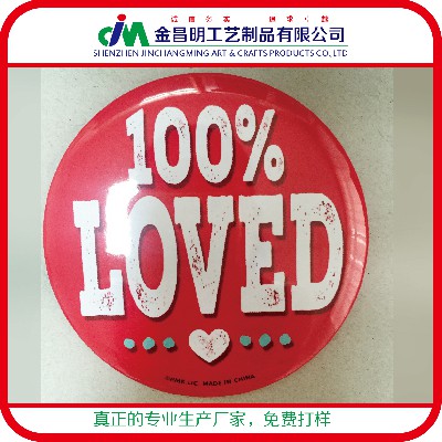 圓形馬口鐵運動徽章制作 外貿(mào)批發(fā)環(huán)保 定制海賊王徽章|旅游胸章