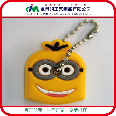 Hello Kitty卡通貓軟膠鑰匙扣專業(yè)設(shè)計定制 汽車鑰匙扣掛件禮物品